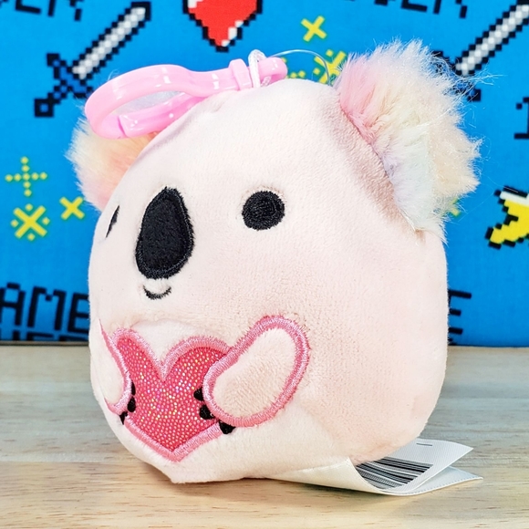Squishmallow Kaelea the Koala 3.5" Clip UltraSoft Stuffed Valentine's Day Plush - Picture 6 of 12